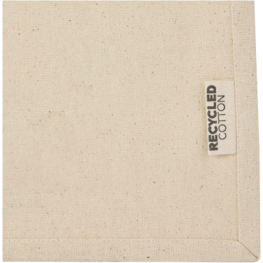 Logotrade promotional gift image of: Odessa 220 g/m² GRS recycled cotton mini gusset tote bag 9L