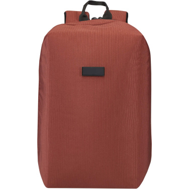 Logo trade promotional merchandise picture of: Luma 15" GRS recycled anti-theft laptop backpack 10L