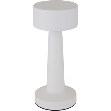 Logotrade promotional giveaway image of: Aludra rechargeable dimmable table lamp with 3 light modes