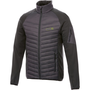 Logo trade promotional merchandise photo of: Banff men's hybrid insulated jacket