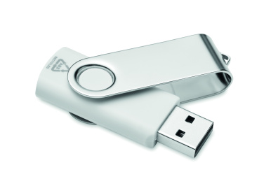 Logo trade promotional giveaway photo of: Recycled ABS USB 16G           MO2080-06