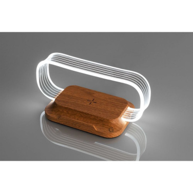 Logotrade advertising products photo of: Phone stand with wireless charger JEROME Pierre Cardin