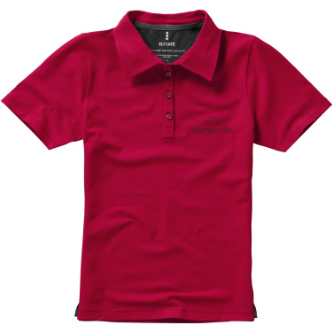 Logo trade promotional product photo of: Markham short sleeve women's stretch polo