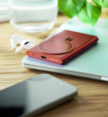 Logo trade promotional giveaways picture of: Wireless charger power bank