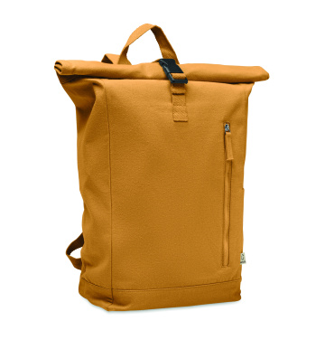 Logotrade promotional item picture of: Roll top backpack 390 gr/m²