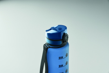 Logotrade advertising products photo of: Sports water bottle RPET 1L