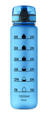 Logotrade promotional merchandise image of: Sports water bottle RPET 1L