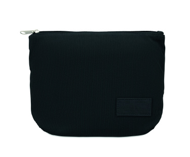 Logotrade promotional product picture of: Corduroy cosmetic bag