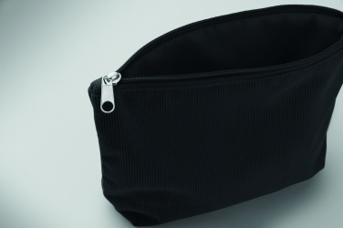 Logo trade promotional gifts image of: Corduroy cosmetic bag