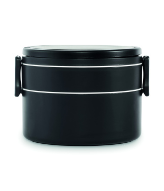 Logo trade promotional gift photo of: PP two-tier lunch box 950 ml