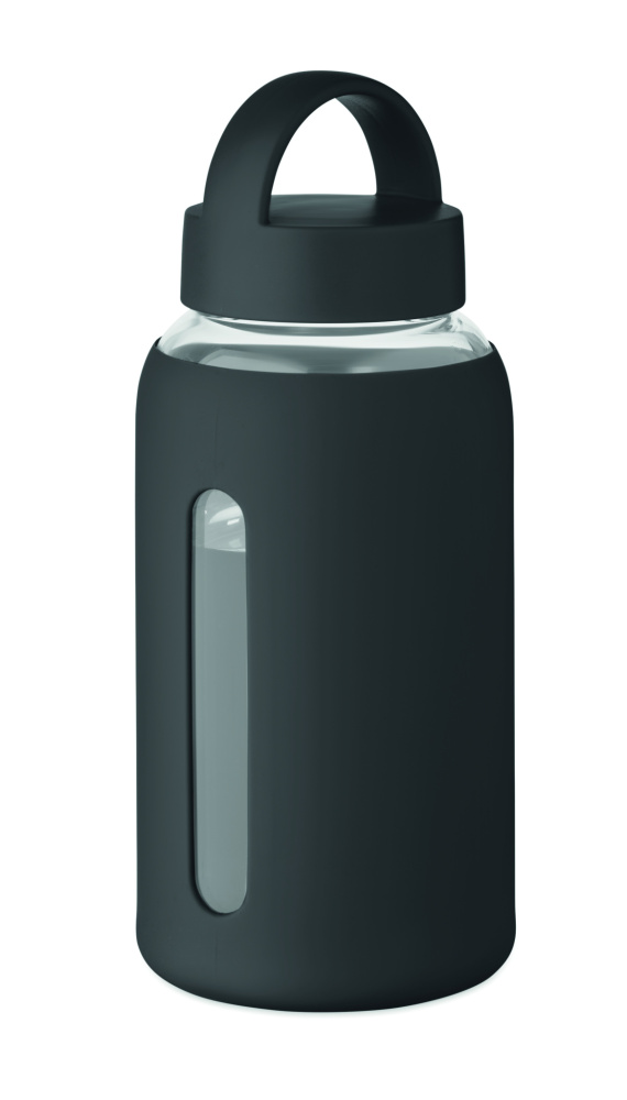 Logo trade business gifts image of: High borosilicate glass bottle