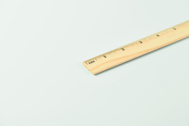 Logo trade corporate gift photo of: Wooden ruler 20cm