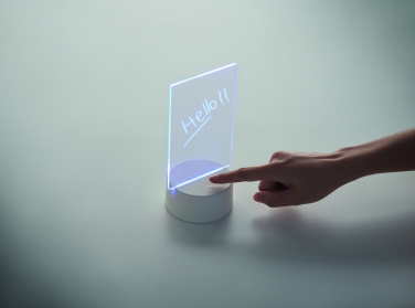 Logotrade promotional gift image of: Light-up LED memo board