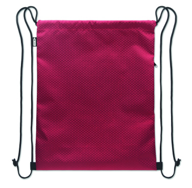 Logotrade promotional merchandise picture of: Drawstring bag in 420D RPET