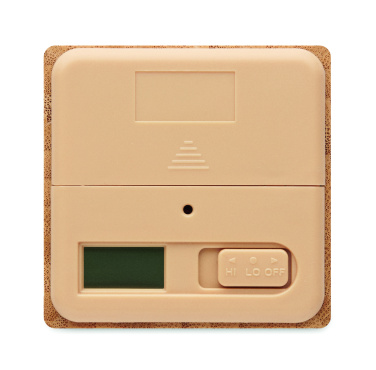 Logotrade business gift image of: Bamboo twist snooze timer
