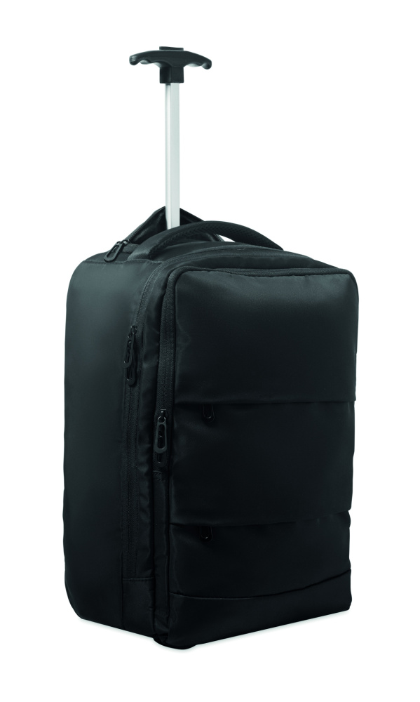 Logo trade advertising product photo of: Backpack trolley in 290T RPET