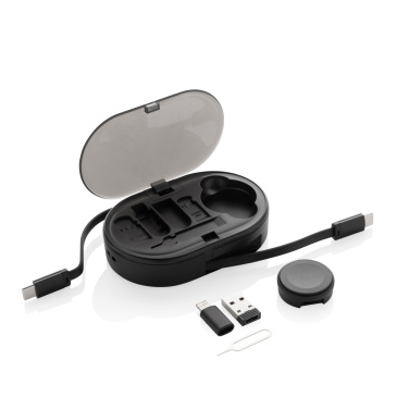 Logo trade promotional item photo of: Chargevix RCS rplastic Multi-functional 60W charging set