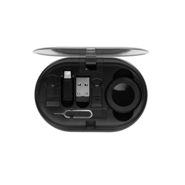 Logotrade promotional merchandise photo of: Chargevix RCS rplastic Multi-functional 60W charging set