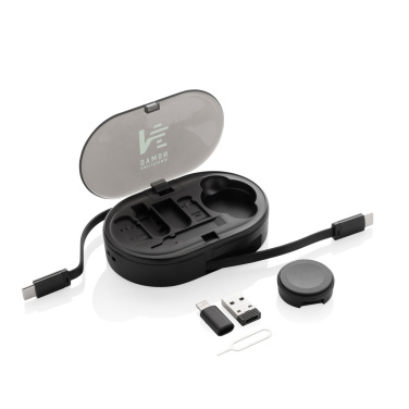 Logotrade promotional gifts photo of: Chargevix RCS rplastic Multi-functional 60W charging set