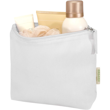 Logotrade promotional item image of: Odisha 180 g/m² OCS organic toiletry bag 1L