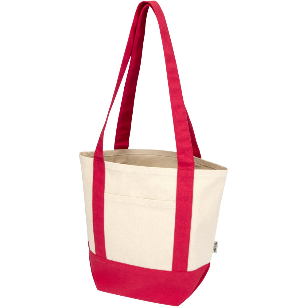 Logotrade promotional product picture of: Sam 320 g/m² GRS recycled mini cotton tote bag