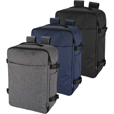 Logo trade promotional merchandise image of: Libra 17" GRS recycled carry-on backpack 25L