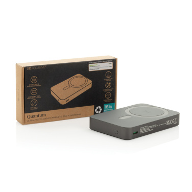 Logo trade advertising product photo of: Quantum RCS ultra-fast 10.000mAh magnetic 25W powerbank