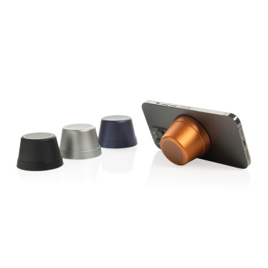 Logotrade promotional products photo of: Nivio RCS recycled aluminum magnetic 5W Speaker