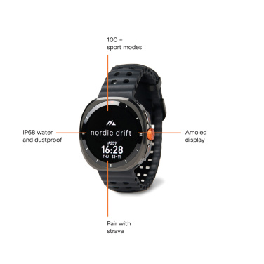 Logo trade promotional gift photo of: Nordic Drift Titan High performance Watch