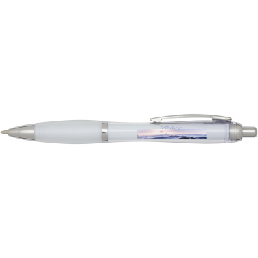 Logotrade promotional giveaways photo of: Nash RCS recycled plastic ballpoint pen (blue ink)