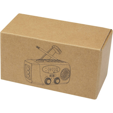 Logo trade advertising products picture of: Avior RCS recycled plastic emergency radio