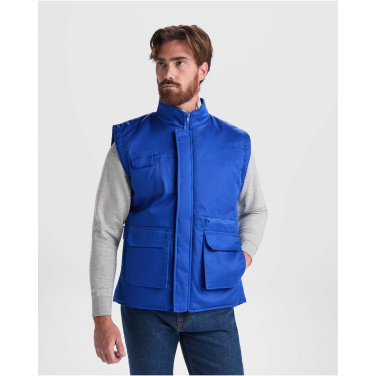 Logotrade promotional products photo of: Amanzor multi-purpose workwear bodywarmer with high neck