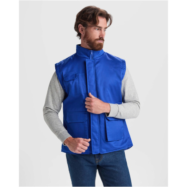 Logo trade promotional merchandise image of: Amanzor multi-purpose workwear bodywarmer with high neck