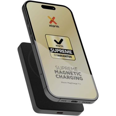 Logo trade advertising products image of: Xtorm Go2 15W 5000 mAh wireless power bank