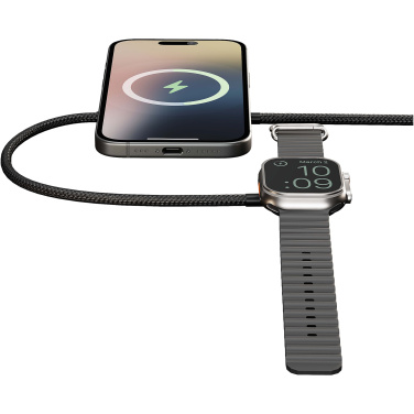 Logotrade corporate gift image of: Zens Pro 2 15W dual charging cable