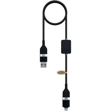 Logotrade promotional products photo of: SCX.design C32 60W switch charging cable with light-up logo
