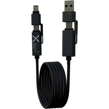 Logo trade promotional merchandise picture of: SCX.design C59 100W magnetic silicone charging cable