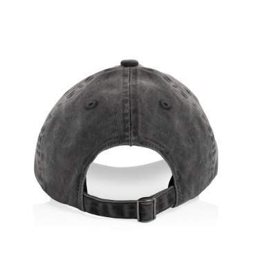 Logotrade promotional item image of: BEAU AWARE™ Washed 6 panel 270gsm cotton twill cap