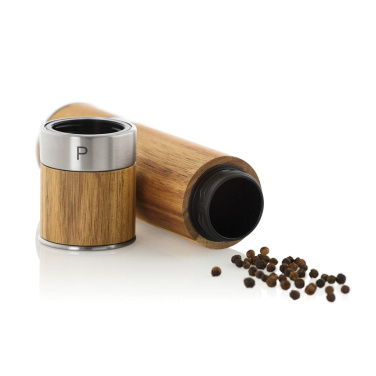 Logo trade advertising product photo of: AdHoc Duomill Pepper and salt double mill