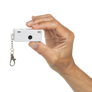 Logotrade promotional giveaway image of: Cliq it RCS recycled Keychain Camera