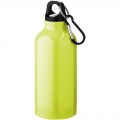 Oregon 400 ml alumiiniumist veepudel karabiiniga, Neoonkollane