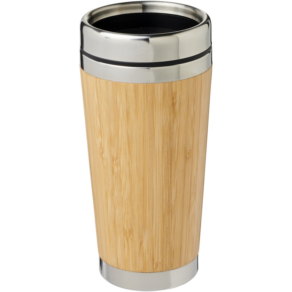Logotrade reklaamkingi foto: Termokruus 450 ml bambusest välispinnaga