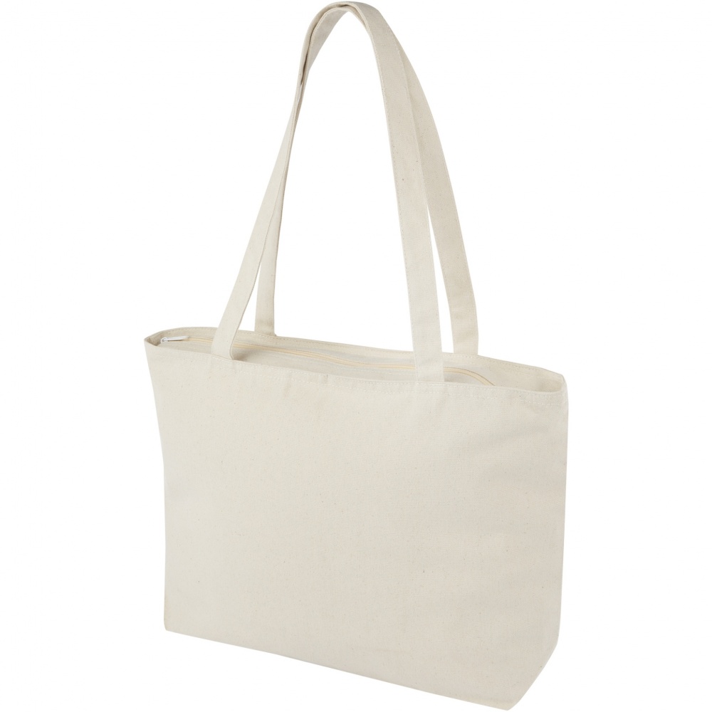 Logo trade meene pilt: Ningbo 320 g/m² lukuga puuvillane kandekott 15L