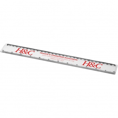 Logo trade reklaamtoote pilt: Renzo 30 cm plastikust joonlaud