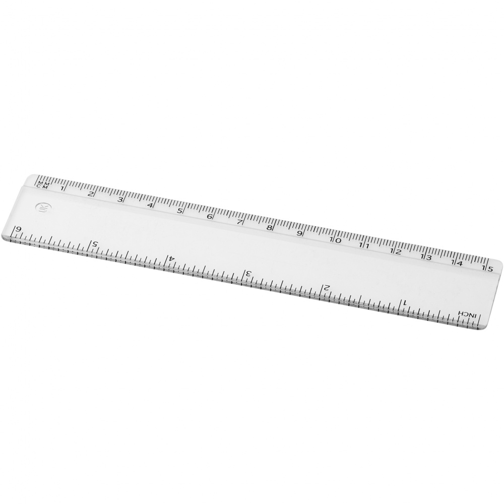 Logo trade meene pilt: Renzo 15 cm plastikust joonlaud