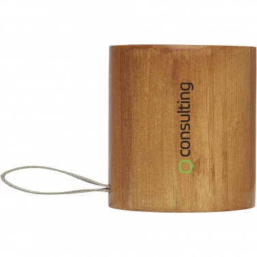 Logo trade firmakingi pilt: Lako bambusest Bluetooth® kõlar 