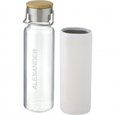 Logotrade reklaamkingituse foto: Thor 660 ml klaaspudel neopreenümbrisega