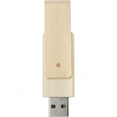 Logotrade ärikingituse foto: Pöörake 16 GB bambusest USB-mälupulka