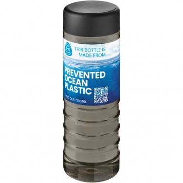 Logotrade reklaamkingituse foto: H2O Active® Eco Treble 750 ml keeratava korgiga veepudel 