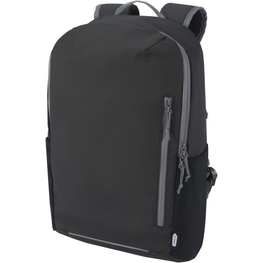 Logotrade ärikingitused pilt: Aqua 15" GRS taaskasutatud veekindel sülearvuti seljakott 21L